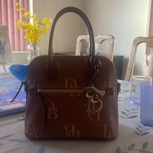 Dooney & Bourke Handbag, Monogram Domed Satchel
